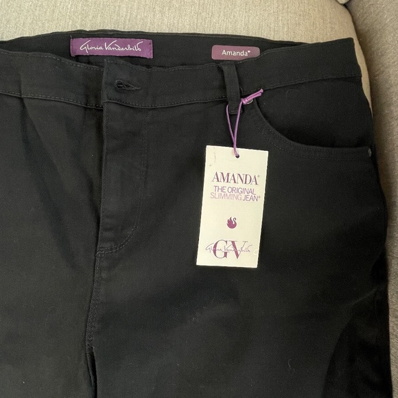 Plus Size Gloria Vanderbilt Amanda Classic Jeans NWT 20W - Picture 10 of 11